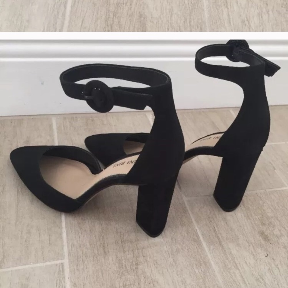 Black gianni bini heels